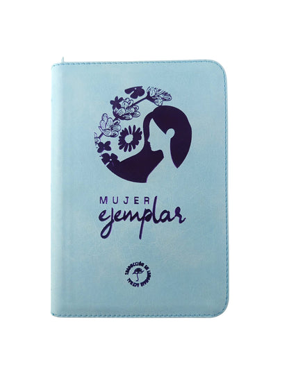 Biblia traducción en lenguaje actual 066 azul - celeste / canto plateado by Lenguaje actual