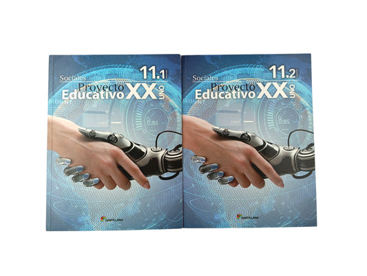 Sociales Proyecto Educativo Siglo XXI, 11 Dos Tomos