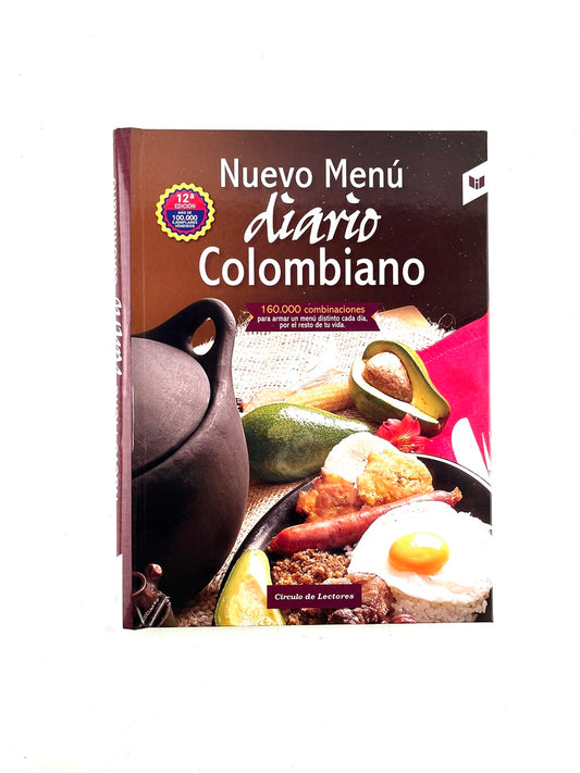 Nuevo menú diario Colombiano