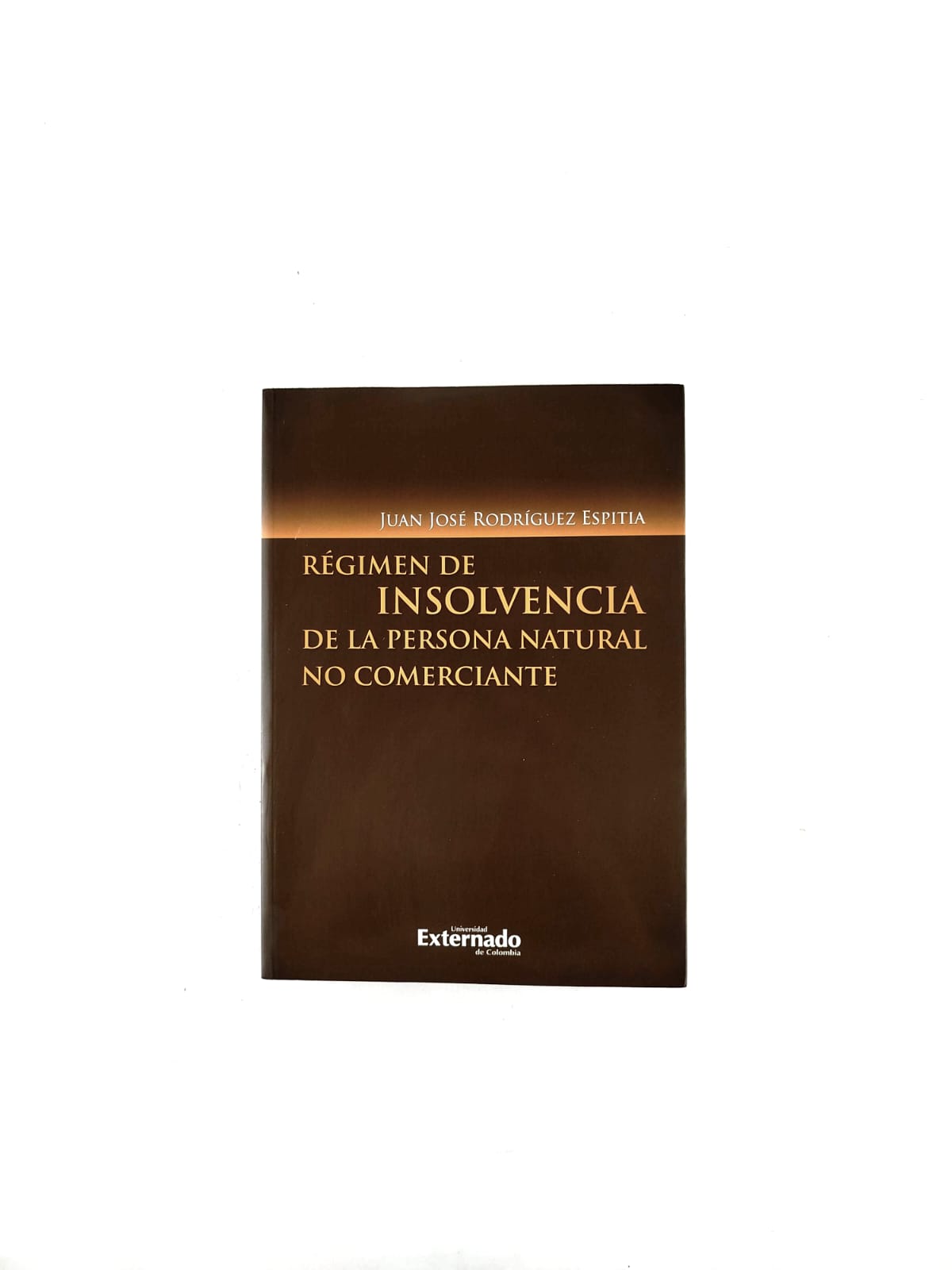 Régimen de insolvencia de la personal no comerciante by Juan José Rodríguez Espitia