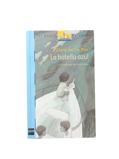 La botella azul