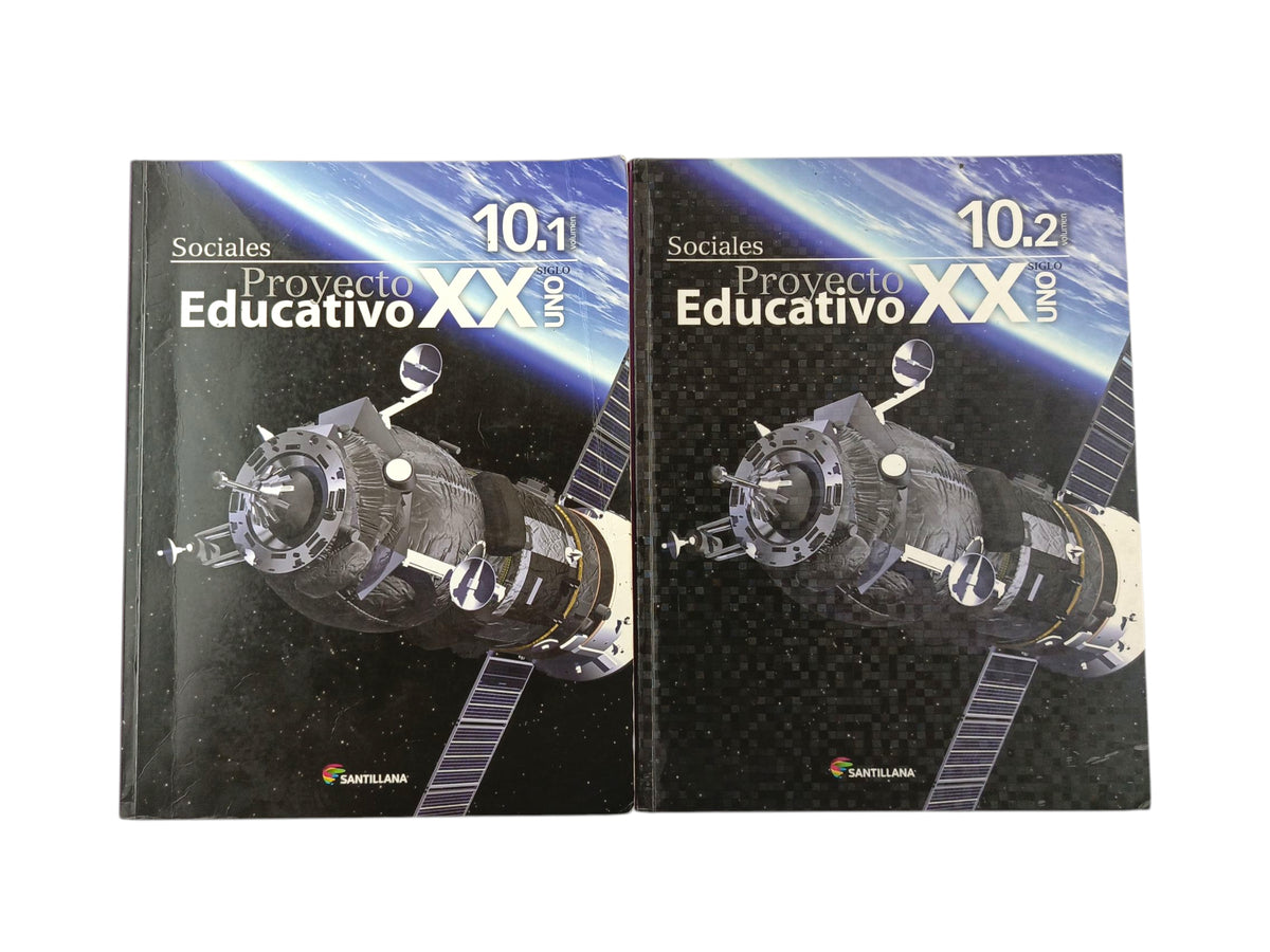Proyecto Educativo Siglo XXI Sociales 10 2 Tomos by Varios