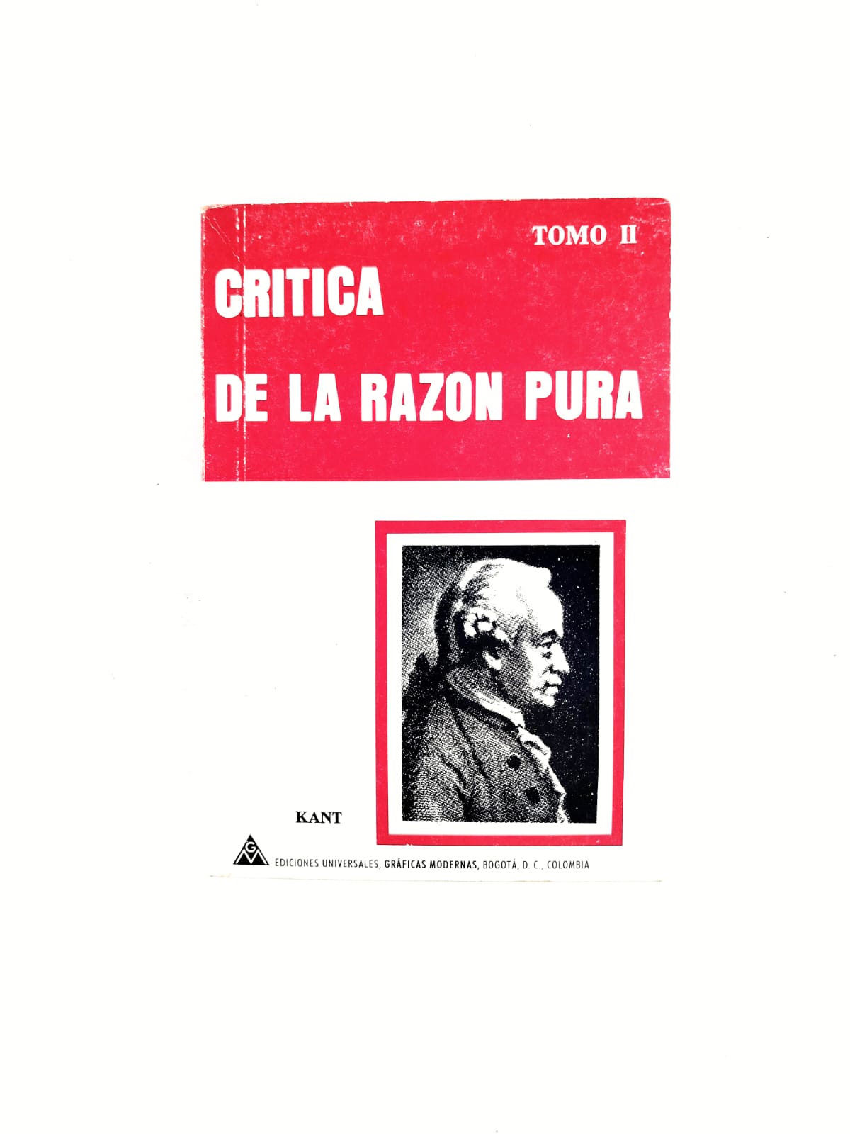 Critica de la razón pura tomo 2 by Manuel Kant