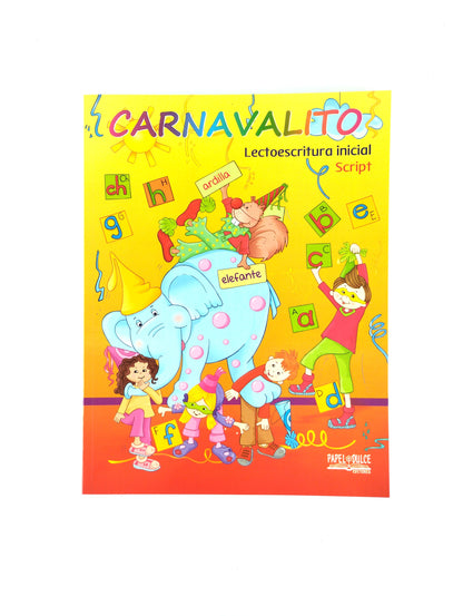 Carnavalito Lectoescritura inicial script