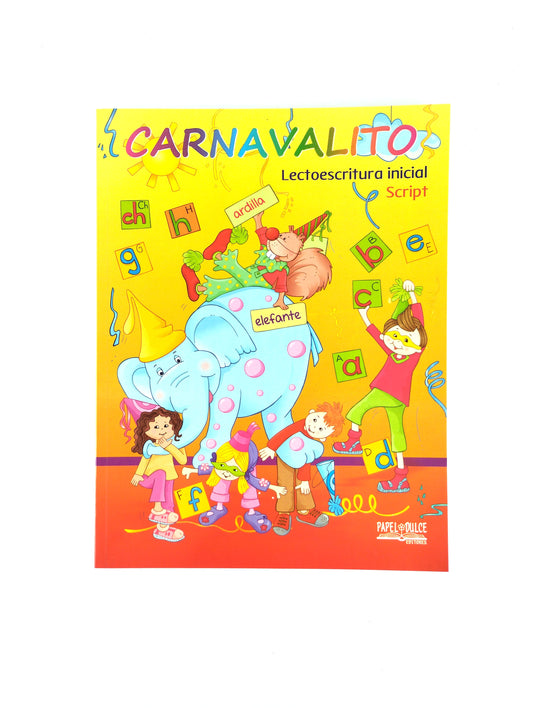 Carnavalito Lectoescritura inicial script