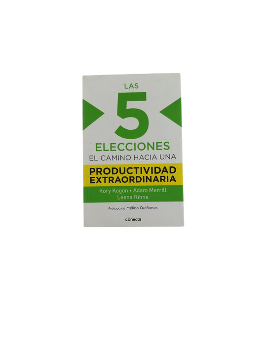 Las 5 Elecciones un Camino Hacia Una Productividad Extraordinaria
