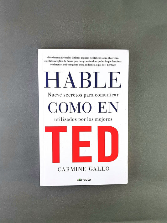 Hable como en ted nueve secretos para comunicar ulilizado por los mejores