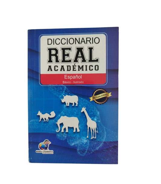 Diccionario básico real academia Español by Mundo litográfico