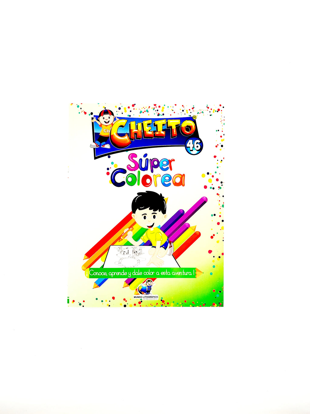 Cheito súper colorea by Mario Ignacio Galvis