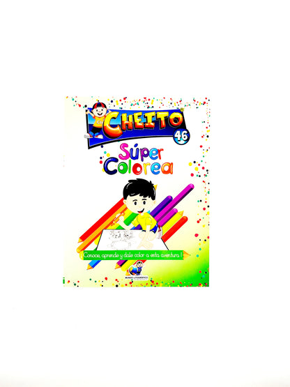 Cheito súper colorea by Mario Ignacio Galvis