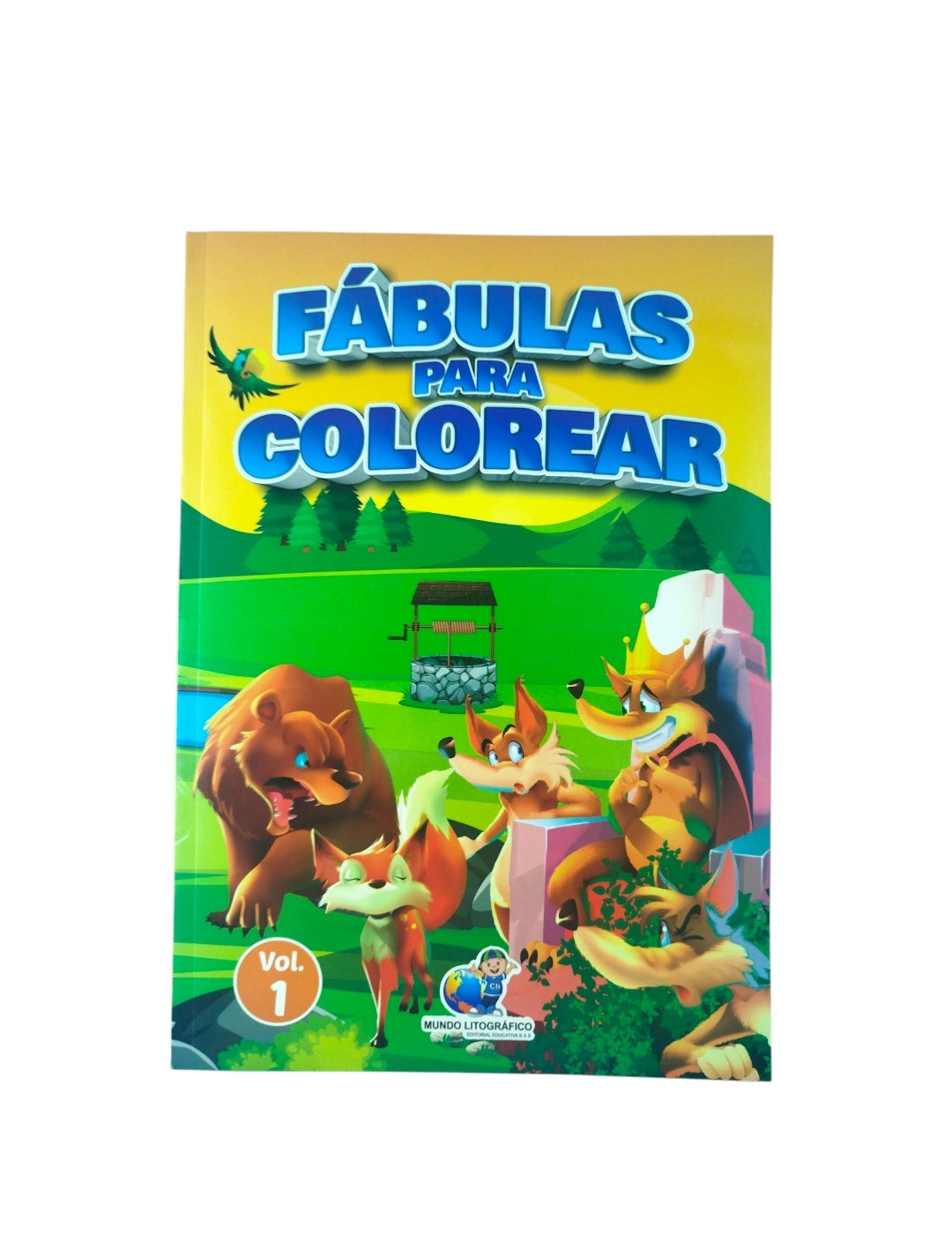 Fábulas para colorear vol 1 by Mario Ignacio Galvis