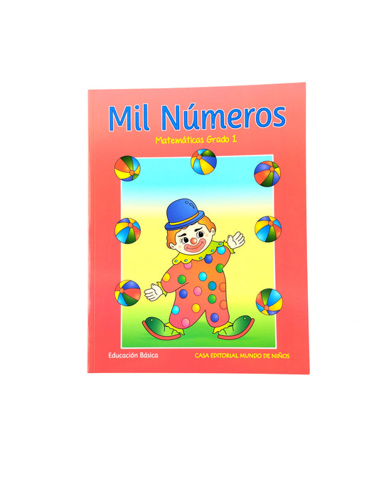 Mil Números Matemáticas grado 1