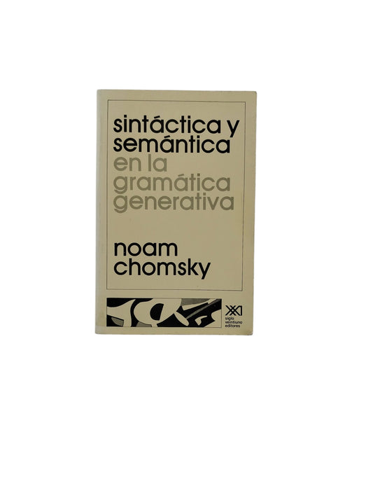 Sintáctica y semántica en la gramática generativa