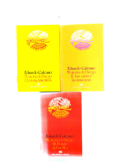 Memoria del fuego Trilogía