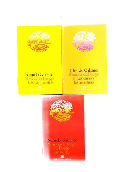 Memoria del fuego Trilogía