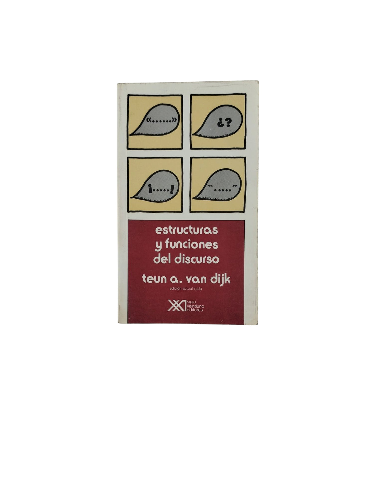 estructuras y funciones del discurso by Teun A. van DIjk