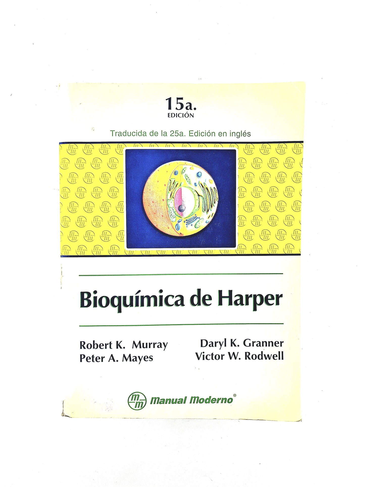 Bioquímica de Harper 15a. edición