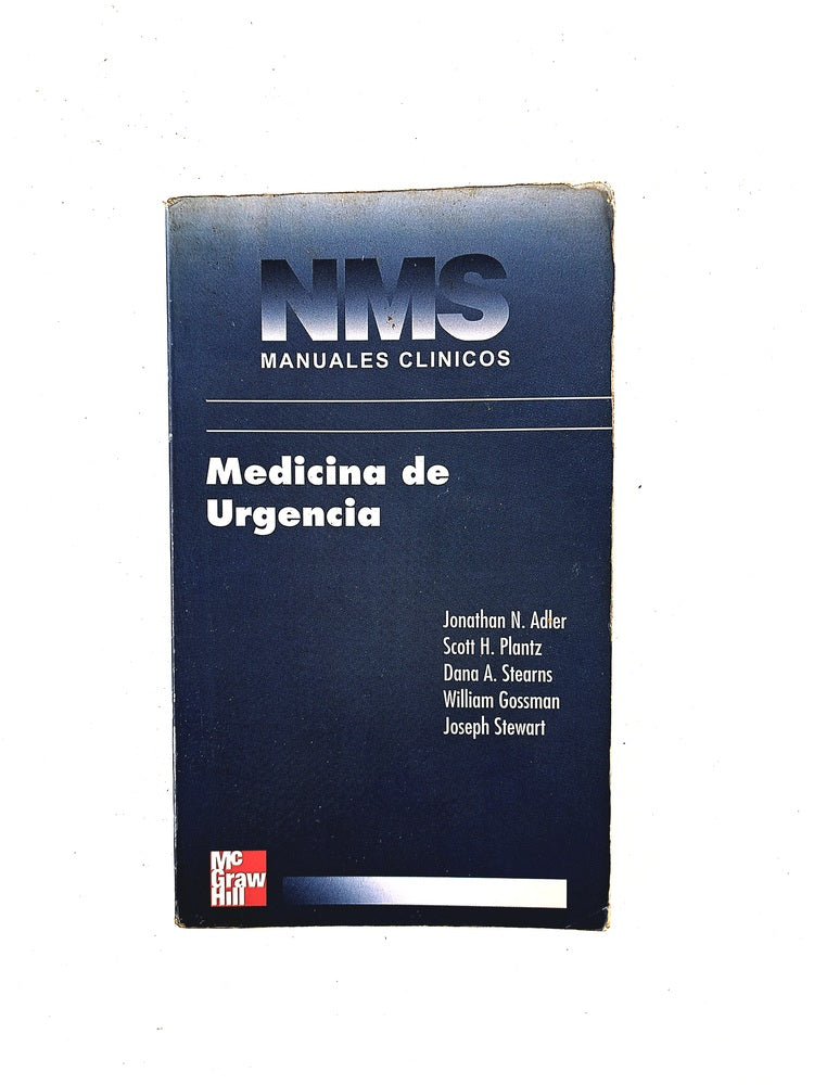 Nms manuales clinicos medicina de urgencia by Varios