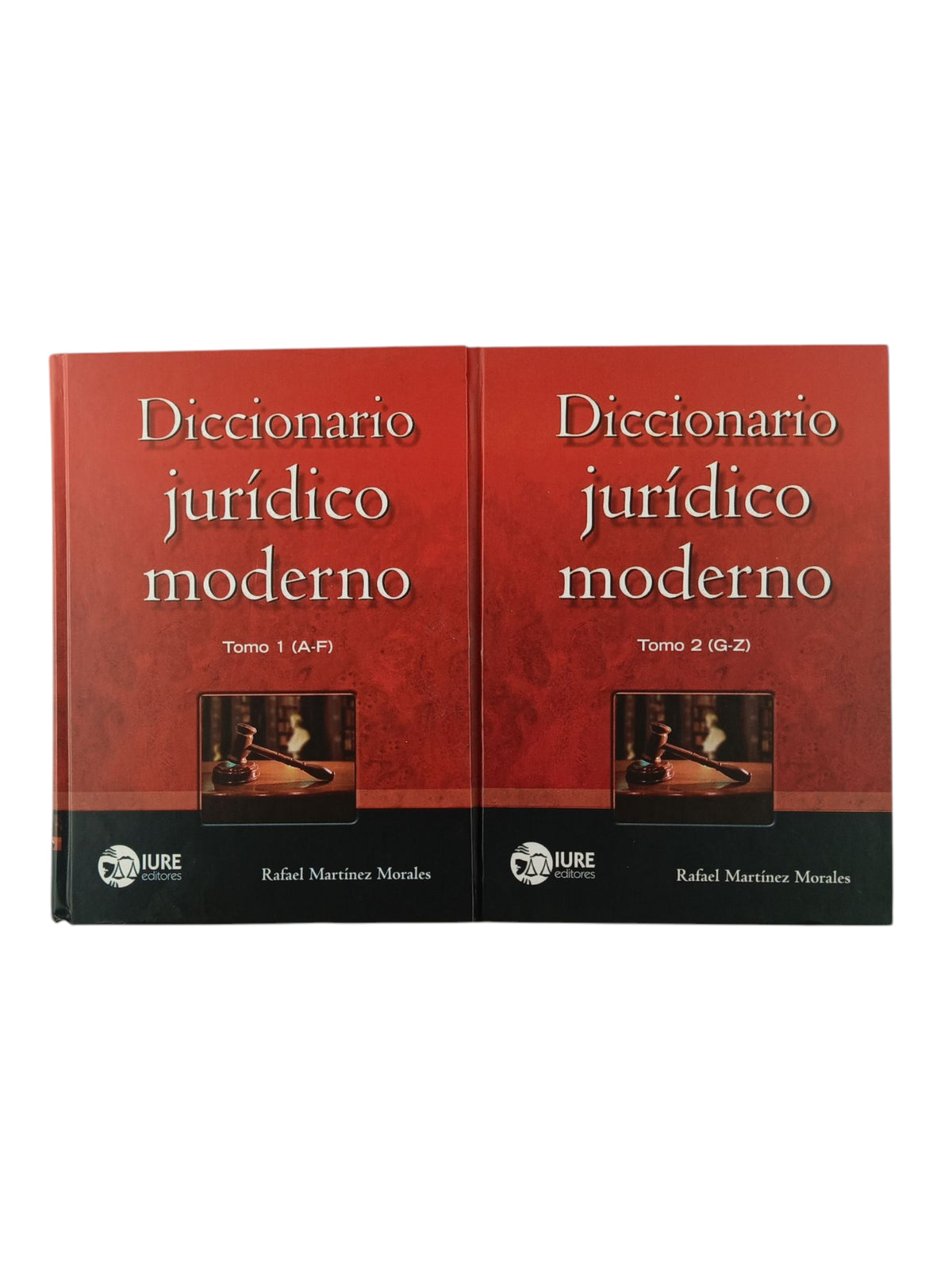 Diccionario jurídico moderno 2 Tomos by Rafael Martínez Morales