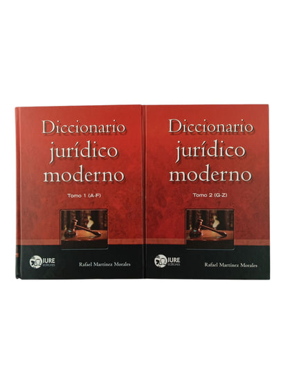Diccionario jurídico moderno 2 Tomos