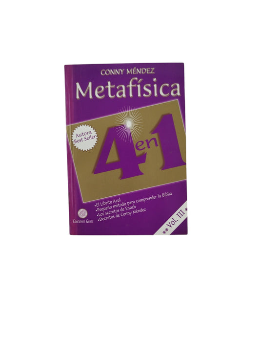 Metafísica 4 En 1 Volumen III