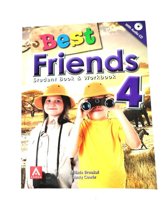 Best friends 4 student´s book & workbook by Varios