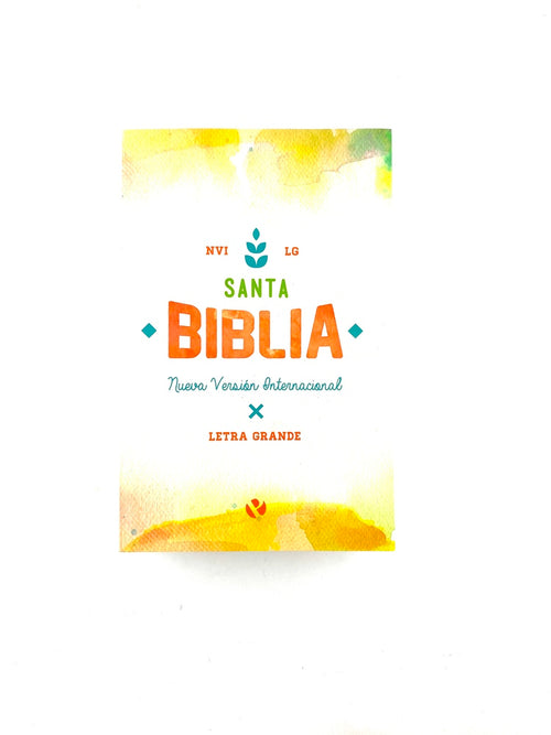 Biblia nvi letra grande rustica by Nueva Versión Internacional