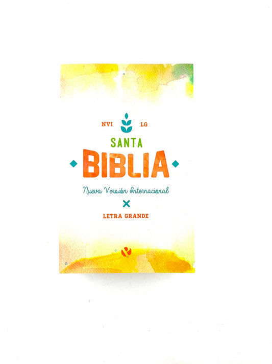 Biblia nvi letra grande rustica by Nueva Versión Internacional