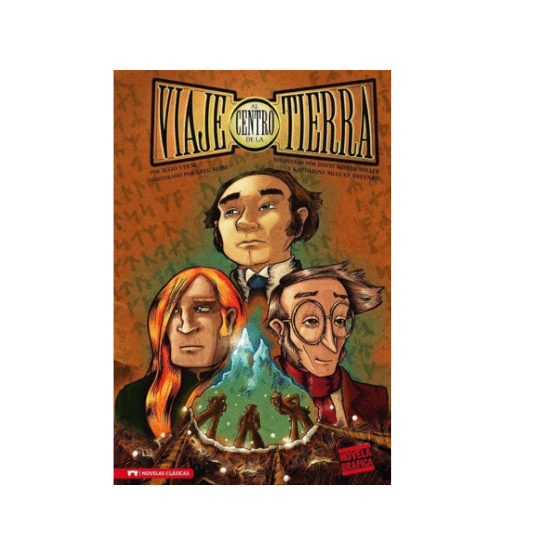 Viaje al centro de la tierra. Novela gráfica by Julio Verne