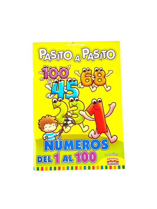 Pasito a pasito números del 1 al 100