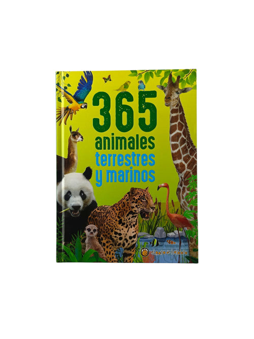 365 animales terrestres y marinos by varios Autores