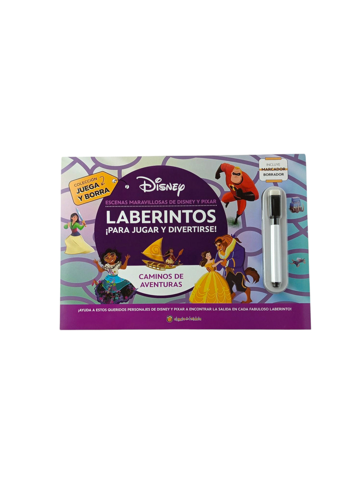 Laberintos ¡para jugar y divertirse!: Caminos de aventuras by Disney