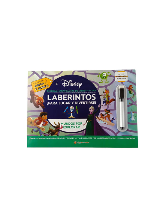 Juega Y Borra Laberintos Disney Mundos Por Explora
