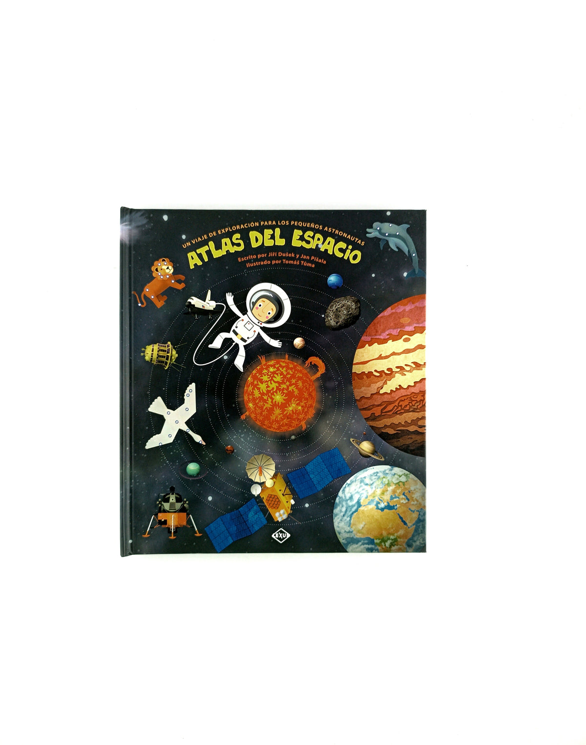 Atlas del espacio para niños by Jiri Dusek Y Yan pisala