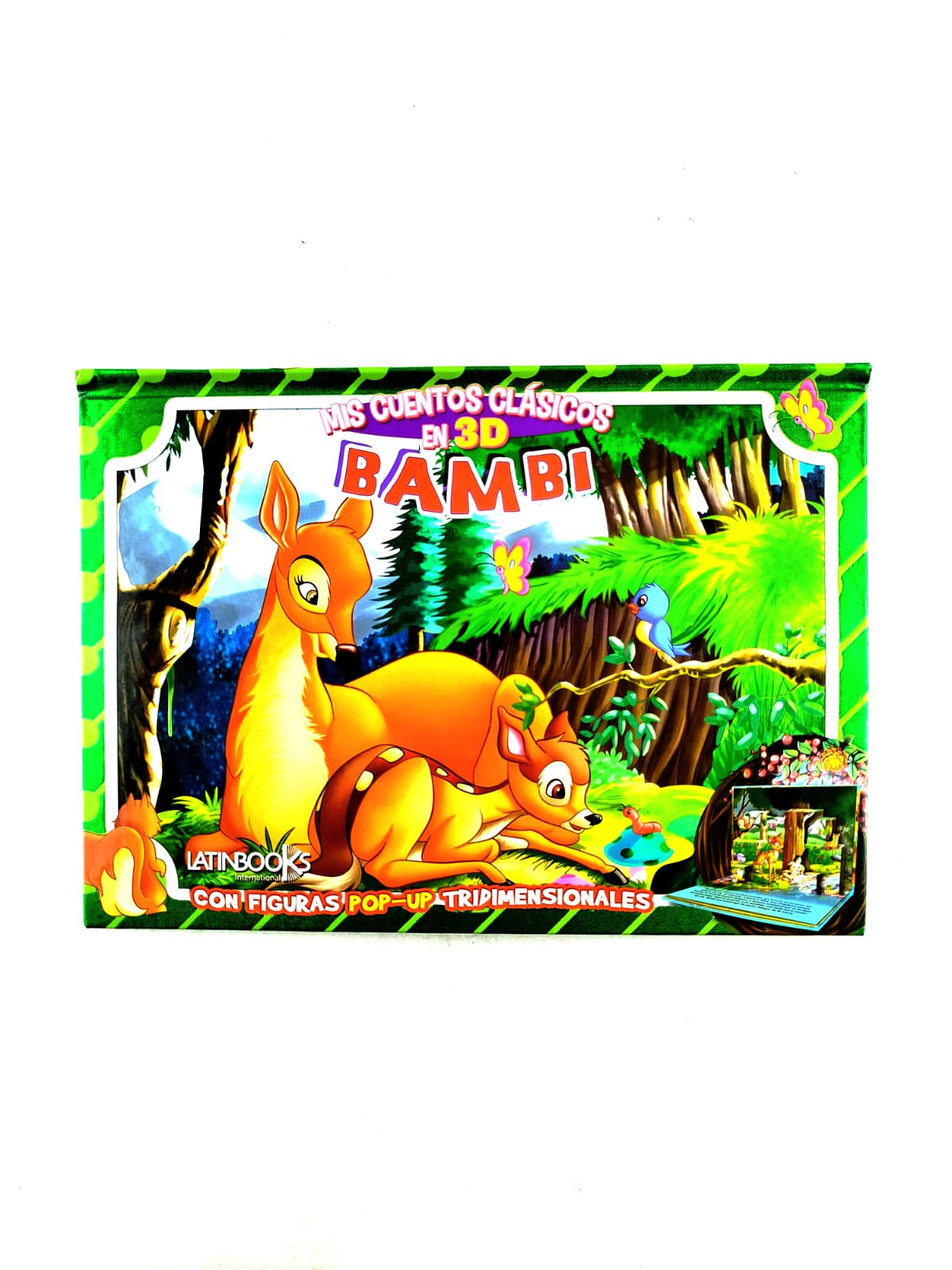 Mis cuentos clasicos en 3d Bambi by Sin autor