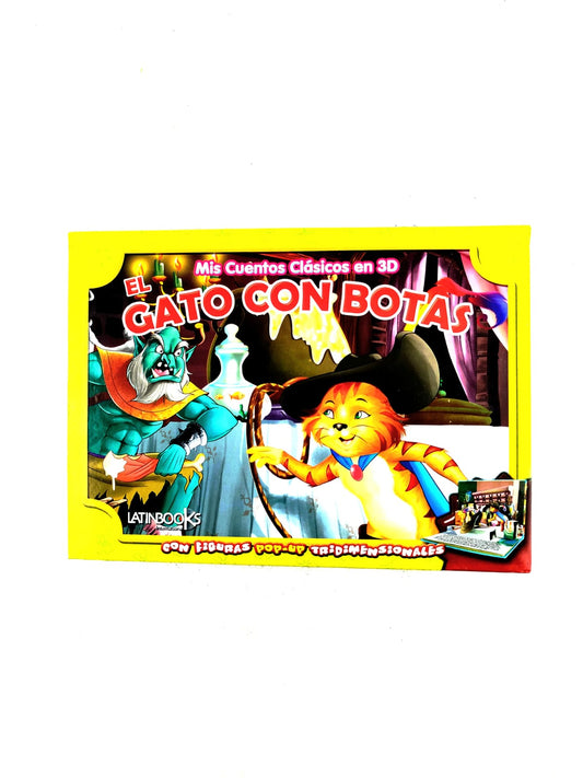 Mis cuentos clásicos en 3d El gato con botas