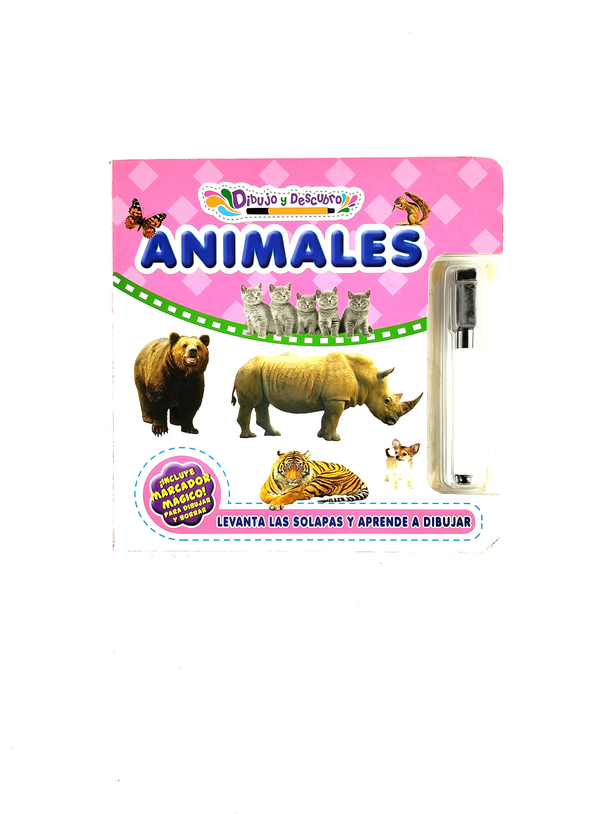 Dibujo y descubro animales by sin autor