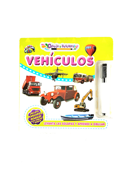Dibujo y descubro vehículos