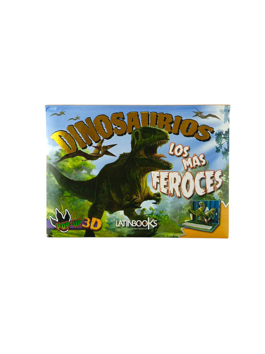 Dinosaurios Pop Up 3D Los Más Feroces