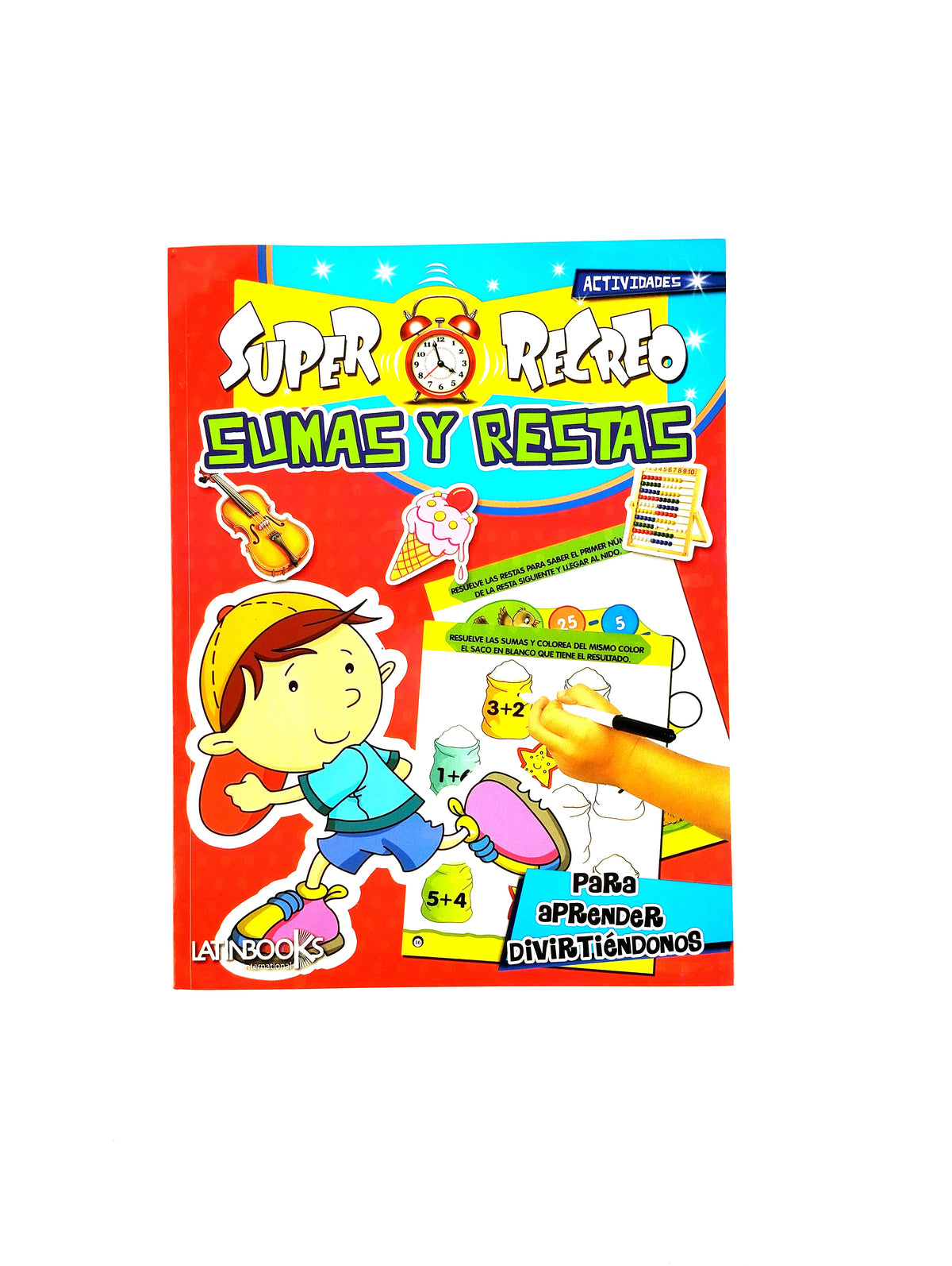 Super recreo sumas y restas by Varios Autores