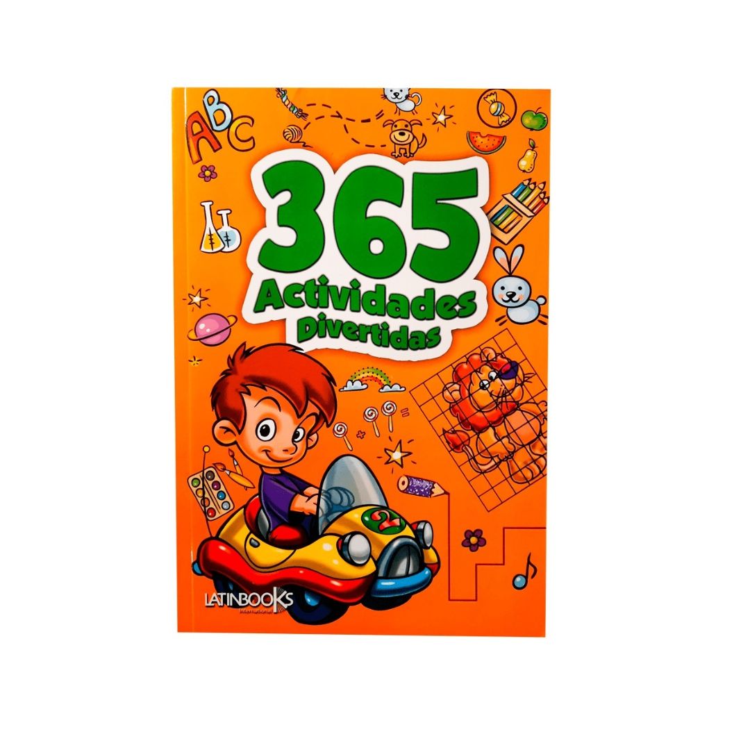 365 Actividades divertidas. Naranja by LatinBooks