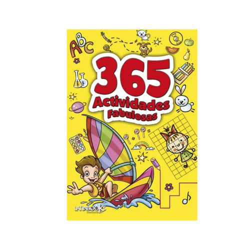 365 Actividades fabulosas. Amarilla by LatinBooks
