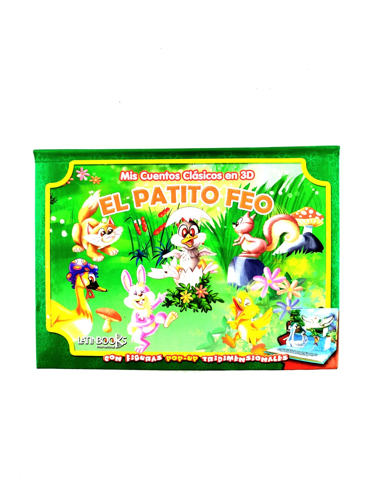 Mis cuentos clásicos en 3D El patito feo by Sin autor