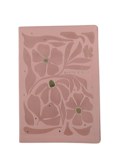 Biblia NTV rosada letra grande ultrafina filament by Tyndale