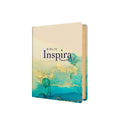 Biblia inspira NTV dorado azul semi piel by Varios