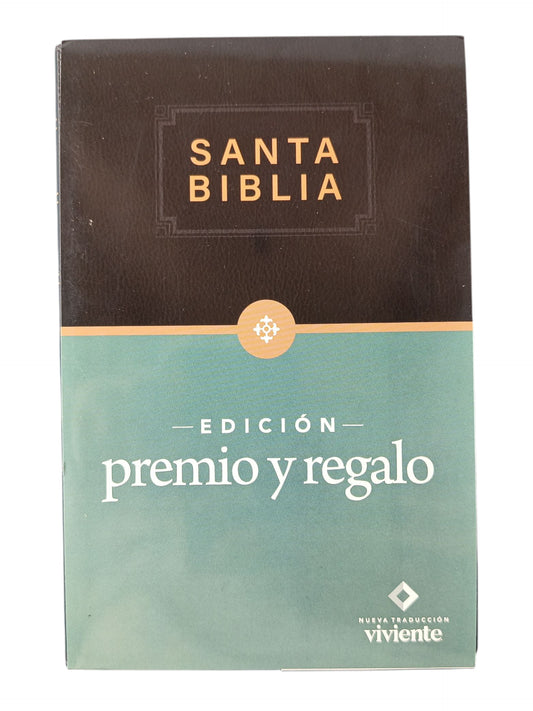 Biblia NTV Edición premio y regalo negra