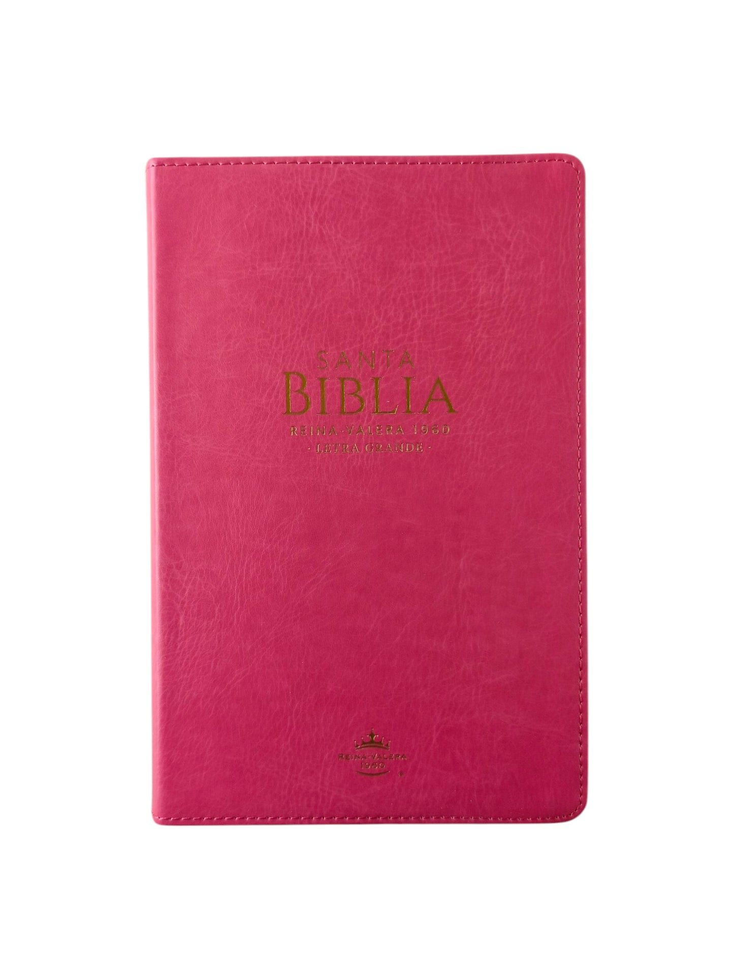 Biblia rvr 1960 clásica fucsia con borde dorado e índice by Reina Valera 1960