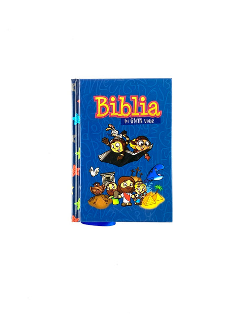 Biblia mi gran viaje rvr 1960 azul tapa dura by Reina Valera 1960
