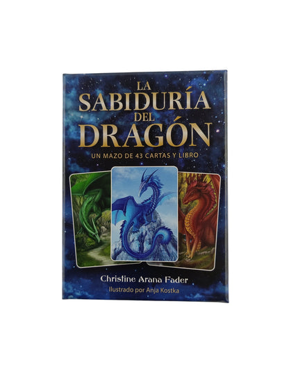 La sabiduría del dragón: Un mazo de 43 cartas y libro