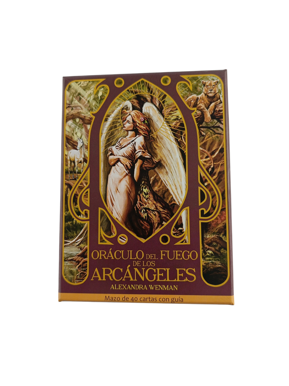 Oráculo del fuego de los arcángeles by Alexandra Wenman